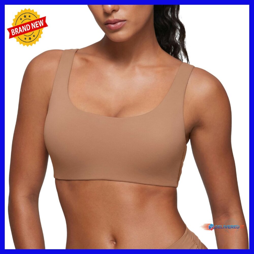 Wireless U-Back Bralette - Softhold Fabric, Dual-… - image 1